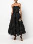 Ana Radu fully-ruffled maxi dress Zwart - Thumbnail 2