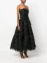 Ana Radu fully-ruffled maxi dress Zwart - Thumbnail 3