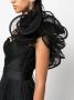 Ana Radu Geplooide avondjurk Zwart - Thumbnail 5