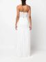 Ana Radu Maxi-jurk met korset-stijl Wit - Thumbnail 4