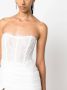 Ana Radu Maxi-jurk met korset-stijl Wit - Thumbnail 5