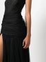 Ana Radu Maxi-jurk met korset-stijl Zwart - Thumbnail 5