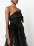Ana Radu one-shoulder draped maxi dress Zwart - Thumbnail 5