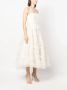 Ana Radu ruffled corset-style midi dress Wit - Thumbnail 3