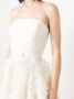 Ana Radu ruffled corset-style midi dress Wit - Thumbnail 5