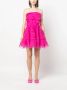 Ana Radu ruffled organza minidress Roze - Thumbnail 2