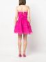 Ana Radu ruffled organza minidress Roze - Thumbnail 4