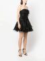 Ana Radu ruffled organza minidress Zwart - Thumbnail 3