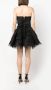 Ana Radu ruffled organza minidress Zwart - Thumbnail 4