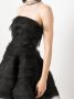 Ana Radu ruffled organza minidress Zwart - Thumbnail 5