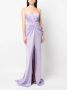 Ana Radu Strapless avondjurk Paars - Thumbnail 2