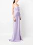 Ana Radu Strapless avondjurk Paars - Thumbnail 3