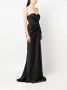 Ana Radu Strapless avondjurk Zwart - Thumbnail 3