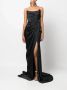 Ana Radu Strapless midi-jurk Zwart - Thumbnail 2