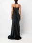 Ana Radu Strapless midi-jurk Zwart - Thumbnail 4