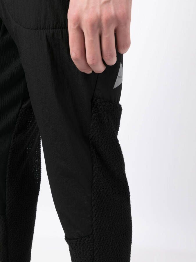 and Wander Broek met fleece vlak Zwart