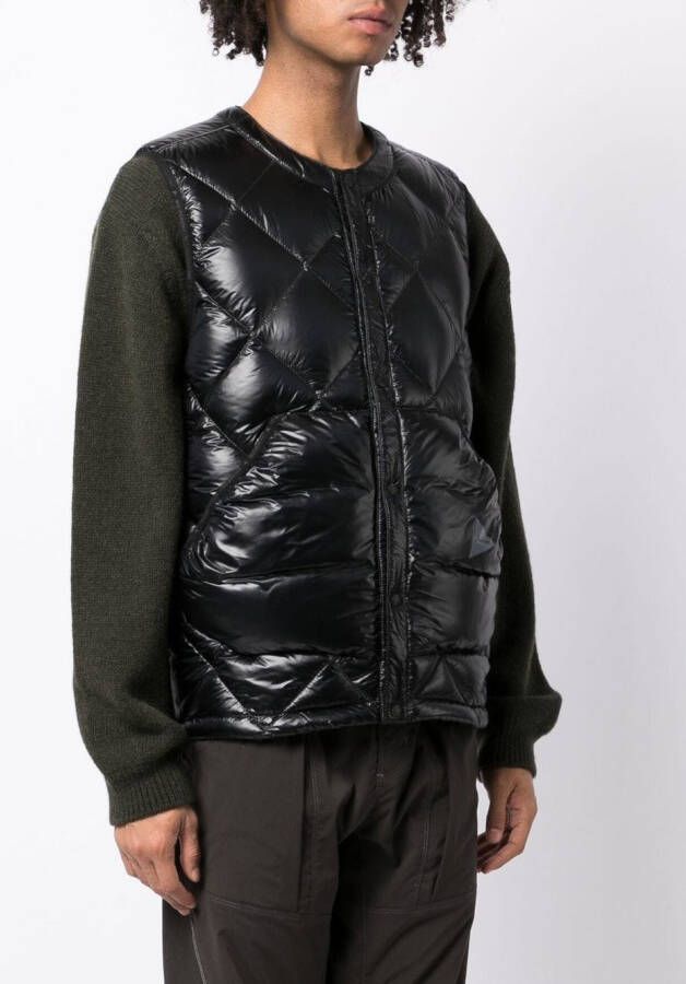 and Wander Gewatteerde bodywarmer Zwart