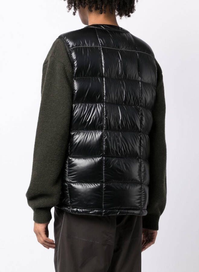 and Wander Gewatteerde bodywarmer Zwart