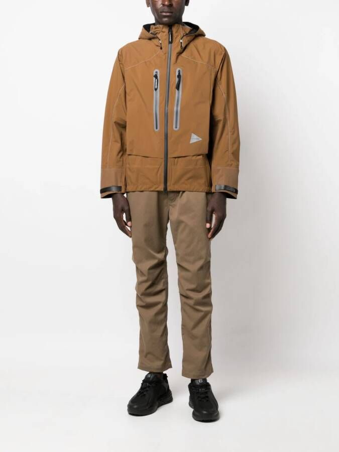 and Wander Straight broek Beige