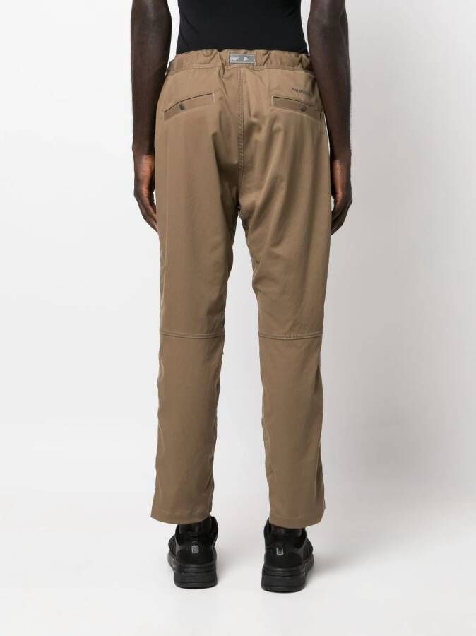 and Wander Straight broek Beige