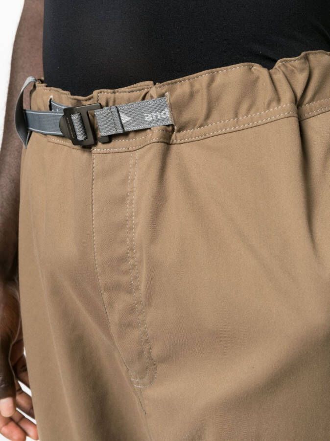 and Wander Straight broek Beige