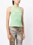 Andersson Bell Tanktop met borduurwerk Groen - Thumbnail 3