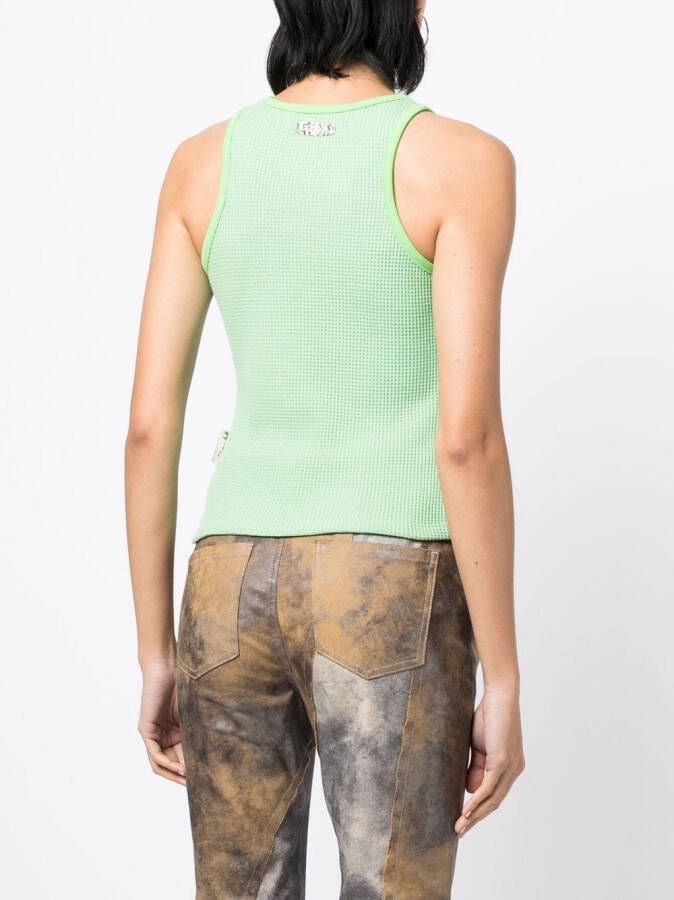 Andersson Bell Tanktop met borduurwerk Groen