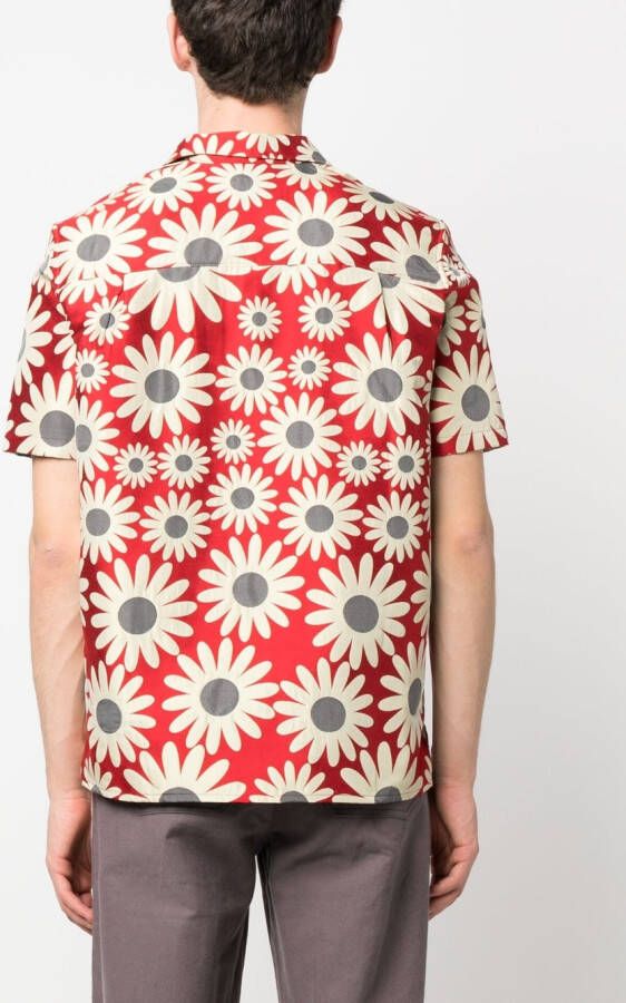 Andersson Bell Overhemd met bloemenprint Rood