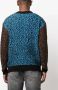 Andersson Bell Intarsia sweater Blauw - Thumbnail 4