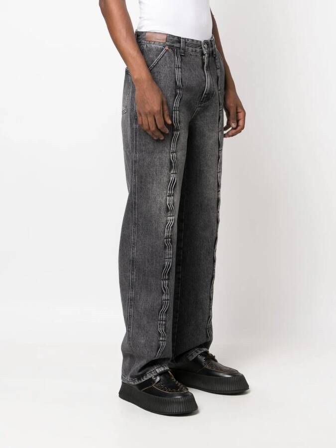 Andersson Bell Jeans met contrasterend stiksel Grijs