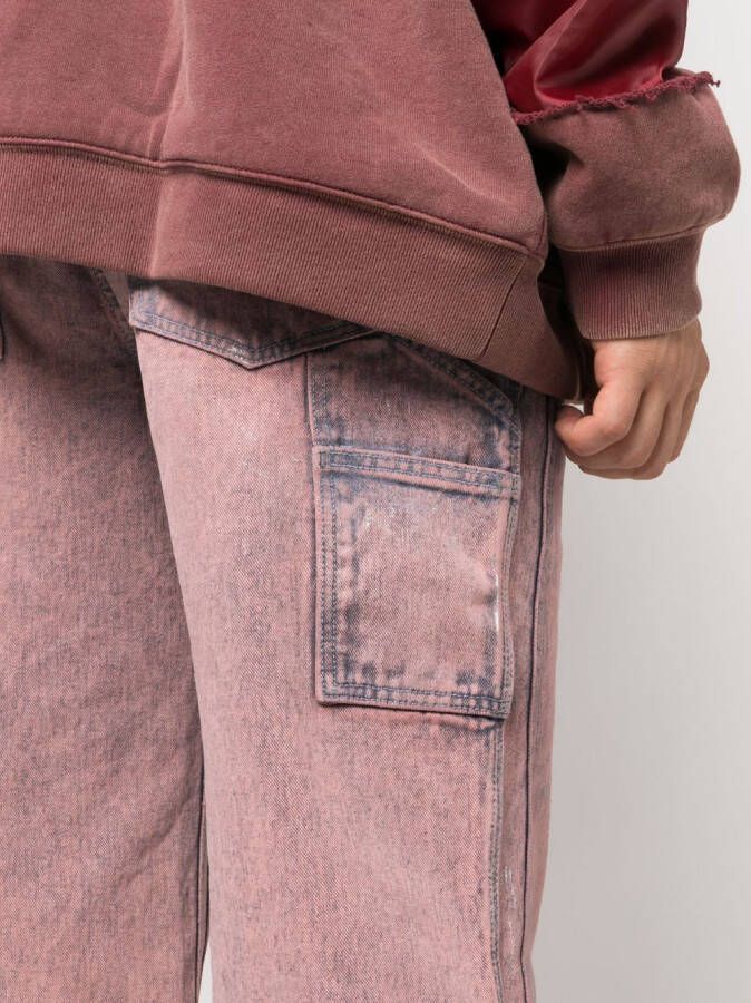 Andersson Bell Jeans met patchwork Roze