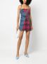 Andersson Bell Mini-jurk met patchwork Roze - Thumbnail 2