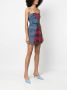 Andersson Bell Mini-jurk met patchwork Roze - Thumbnail 3