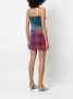 Andersson Bell Mini-jurk met patchwork Roze - Thumbnail 4