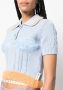 Andersson Bell Poloshirt met contrasterende rand Blauw - Thumbnail 5