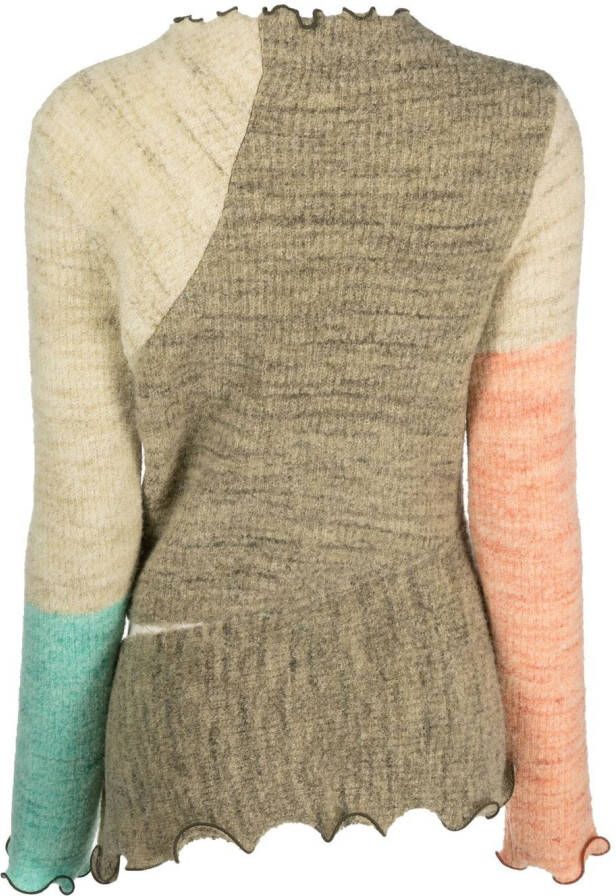 Andersson Bell Trui met colourblocking Beige