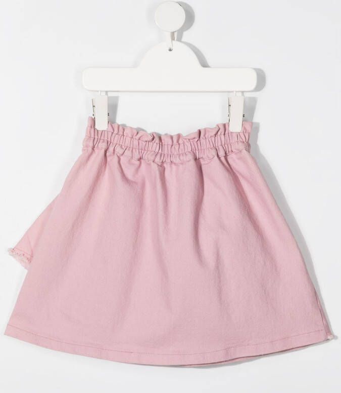 Andorine Gedrapeerde rok Roze