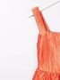 Andorine Maxi jurk met open rug Oranje - Thumbnail 3