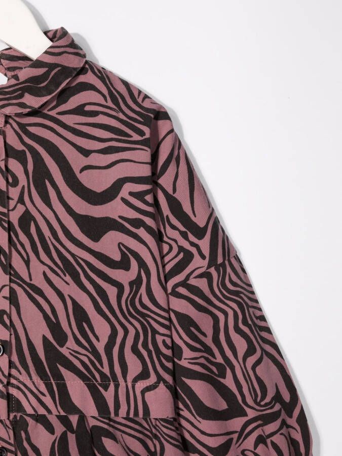 Andorine Shirt met zebraprint Roze