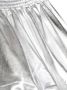 Andorine Shorts met metallic afwerking Zilver - Thumbnail 3