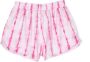 Andorine Shorts met tie-dye print Roze - Thumbnail 2