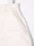 Andorine Spijkershorts met elastische taille Beige - Thumbnail 3