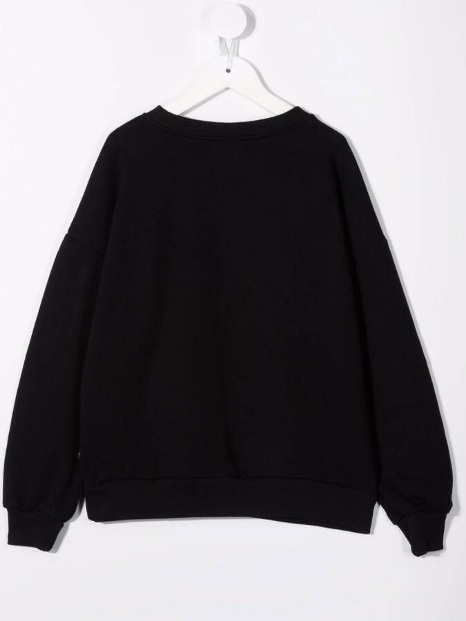 Andorine Sweater met pailletten Zwart