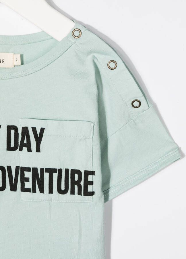 Andorine T-shirt met print Groen