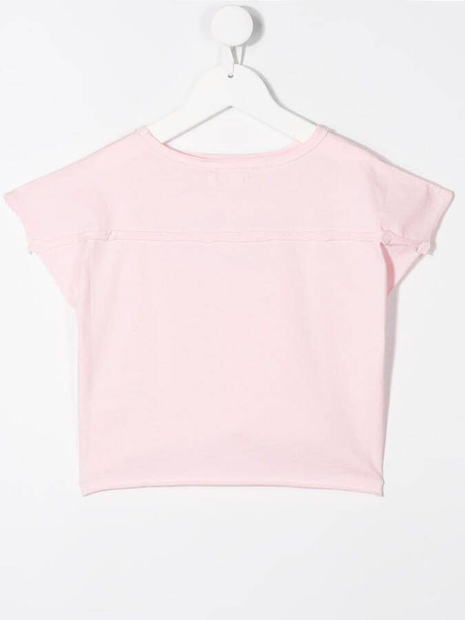 Andorine T-shirt met tekst Roze