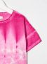 Andorine T-shirt met tie-dye print Roze - Thumbnail 3