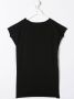 Andorine T-shirtjurk met print Zwart - Thumbnail 2