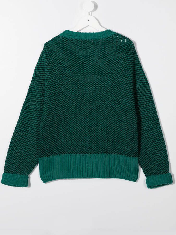 Andorine Vest met geborduurd logo Groen