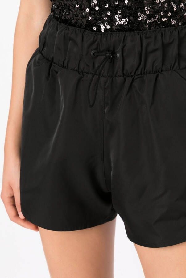 Andrea Bogosian Shorts met elastische taille Zwart