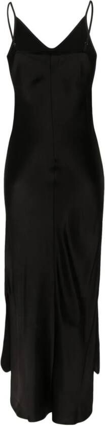 Andrea Ya'aqov Mouwloze maxi-jurk Zwart